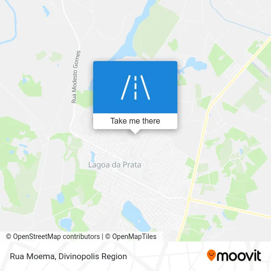 Rua Moema map