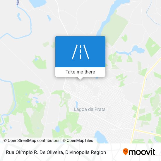 Rua Olímpio R. De Oliveira map