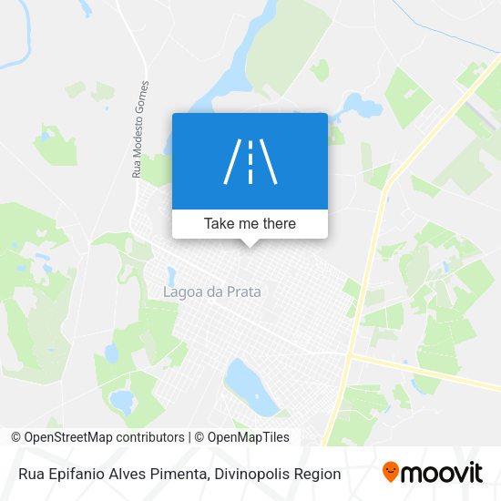 Rua Epifanio Alves Pimenta map