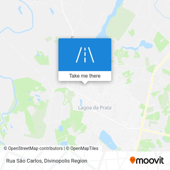 Rua São Carlos map