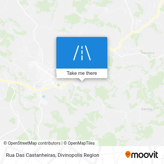Rua Das Castanheiras map