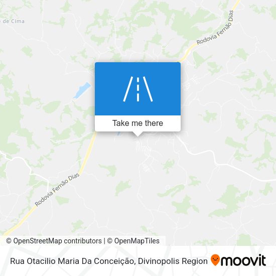 Rua Otacilio Maria Da Conceição map