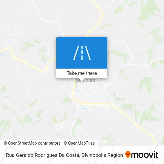 Rua Geraldo Rodrigues Da Costa map