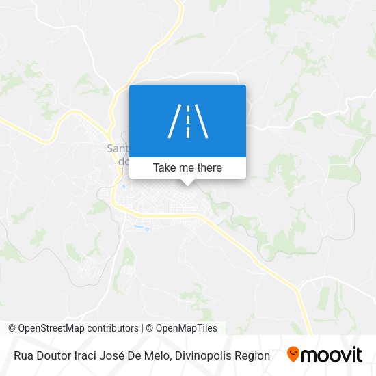Rua Doutor Iraci José De Melo map