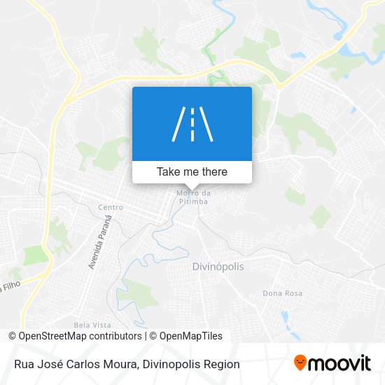 Rua José Carlos Moura map