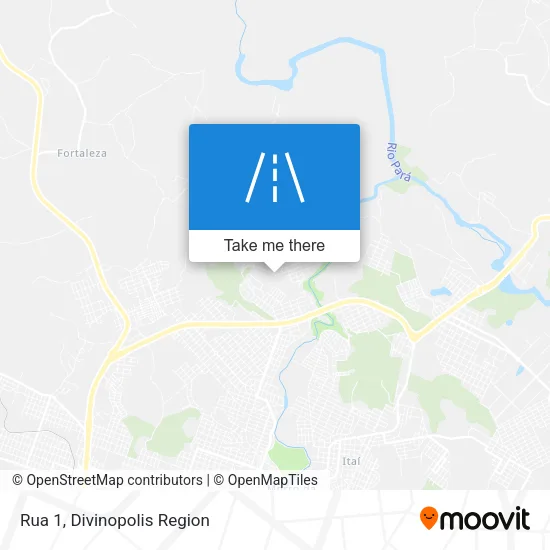 Rua 1 map