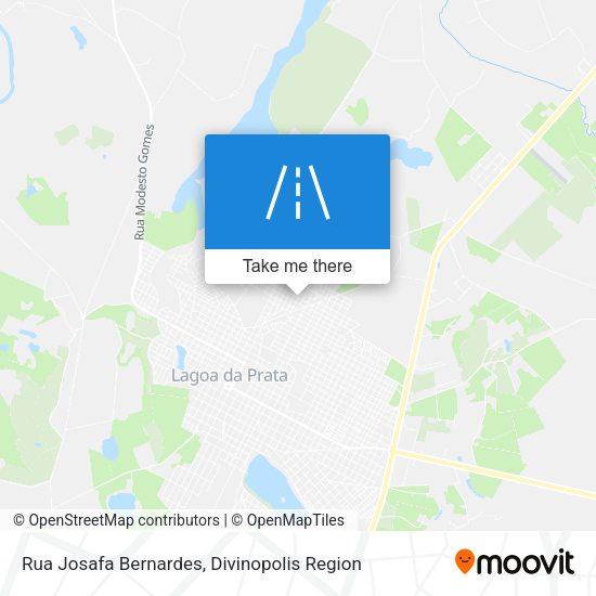 Rua Josafa Bernardes map