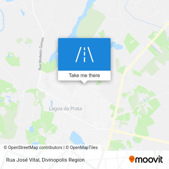 Rua José Vital map