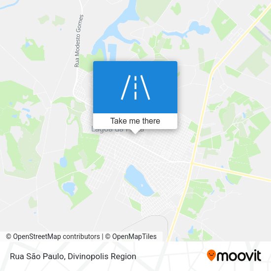 Rua São Paulo map