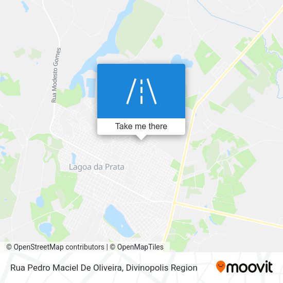 Rua Pedro Maciel De Oliveira map