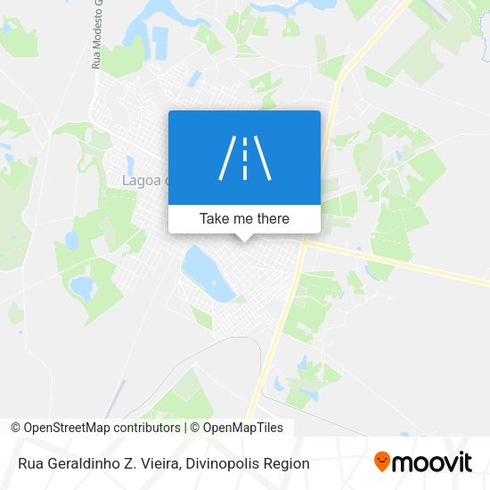 Rua Geraldinho Z. Vieira map