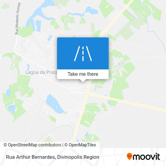 Rua Arthur Bernardes map