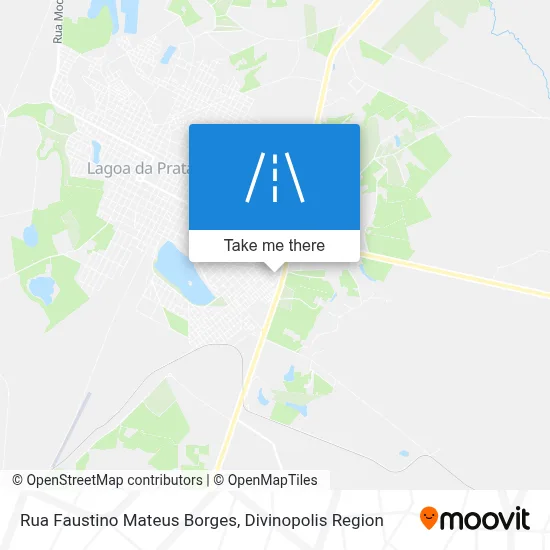 Rua Faustino Mateus Borges map