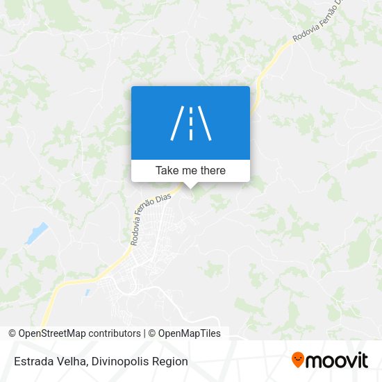 Estrada Velha map