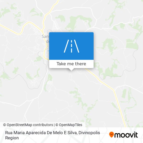 Rua Maria Aparecida De Melo E Silva map