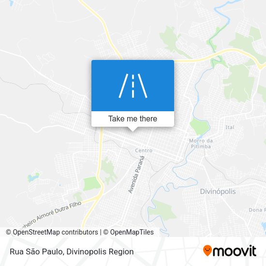 Rua São Paulo map