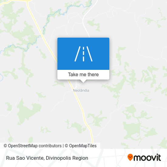 Rua Sao Vicente map