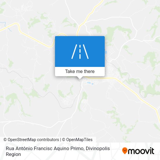Rua Antônio Francisc Aquino Primo map