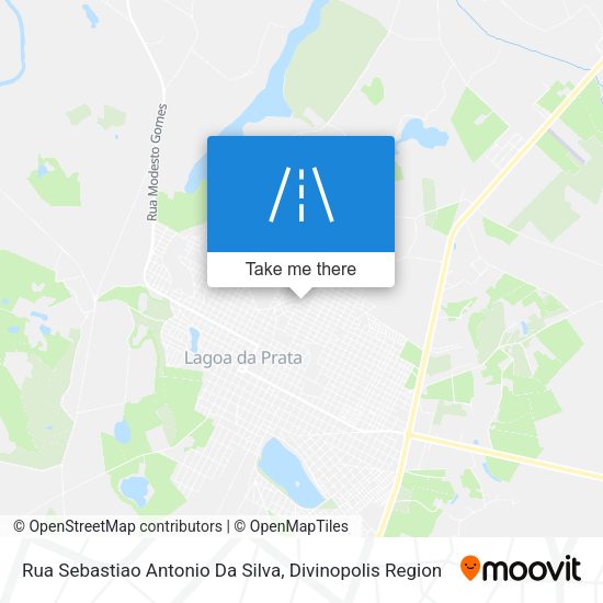 Rua Sebastiao Antonio Da Silva map