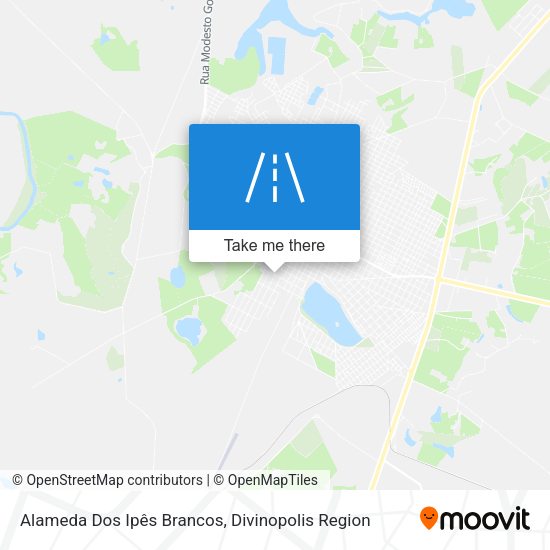 Alameda Dos Ipês Brancos map
