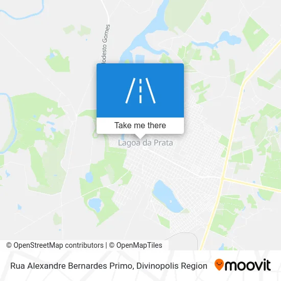 Rua Alexandre Bernardes Primo map