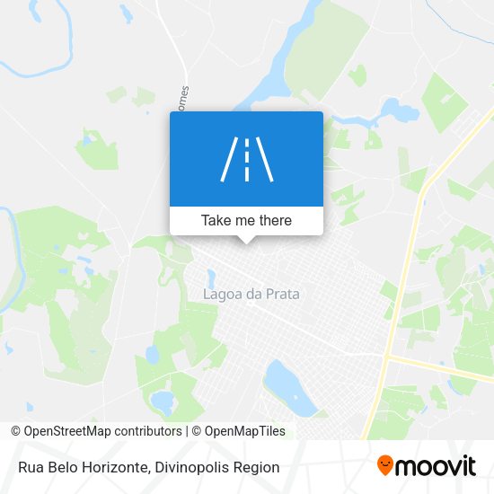 Rua Belo Horizonte map