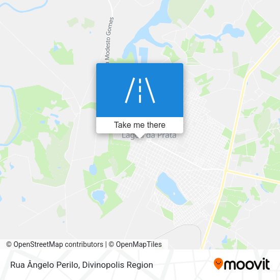 Rua Ângelo Perilo map