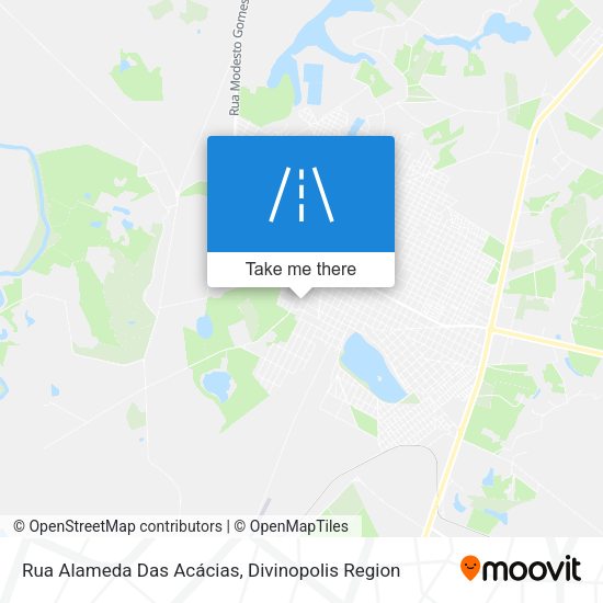Rua Alameda Das Acácias map