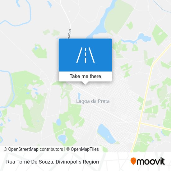 Rua Tomé De Souza map
