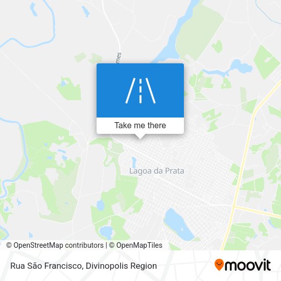 Rua São Francisco map