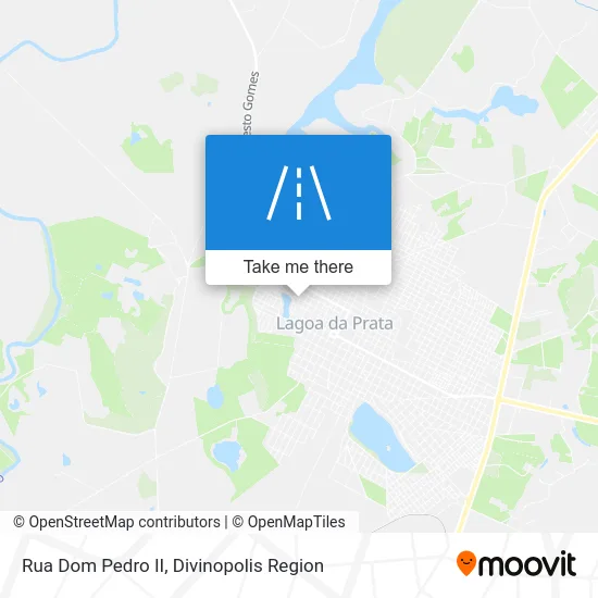 Rua Dom Pedro II map