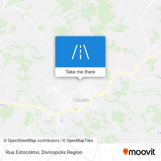 Rua Estocolmo map
