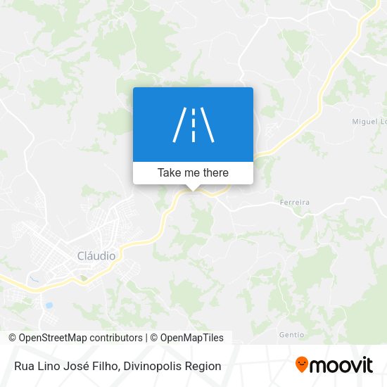 Rua Lino José Filho map
