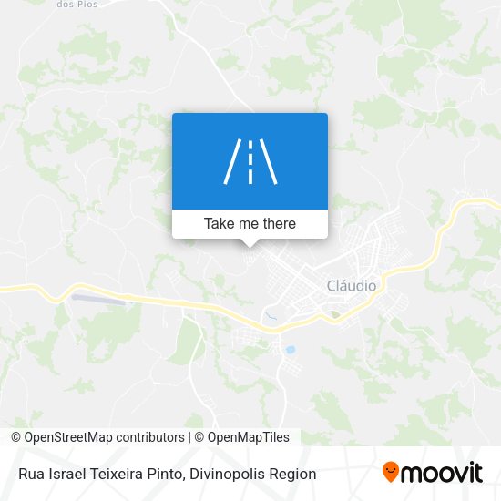 Rua Israel Teixeira Pinto map