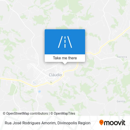 Rua José Rodrigues Amorim map