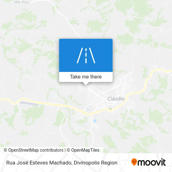 Rua José Esteves Machado map