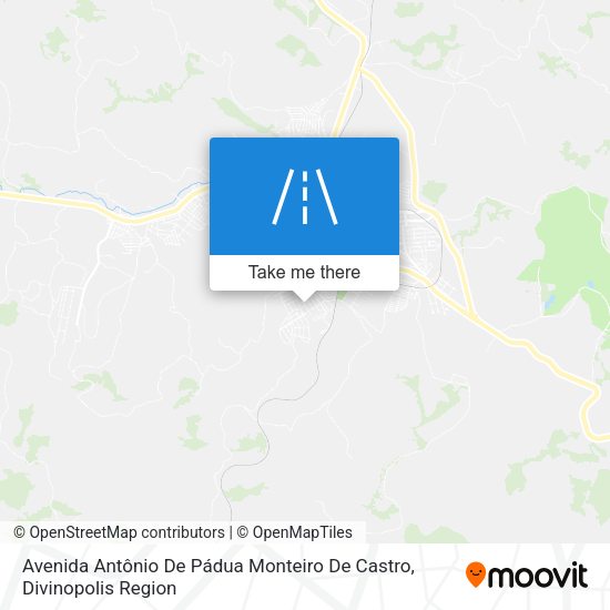 Avenida Antônio De Pádua Monteiro De Castro map