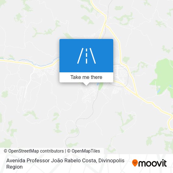 Avenida Professor João Rabelo Costa map