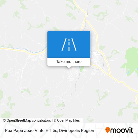 Rua Papa João Vinte E Três map