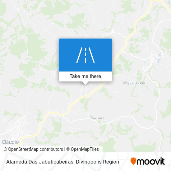 Alameda Das Jabuticabeiras map