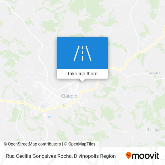 Rua Cecilia Gonçalves Rocha map