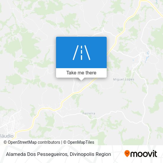 Alameda Dos Pessegueiros map
