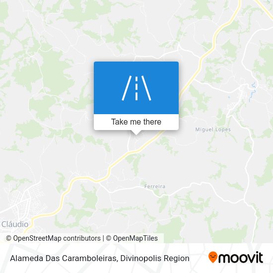 Alameda Das Caramboleiras map