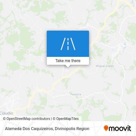 Alameda Dos Caquizeiros map