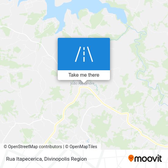 Rua Itapecerica map