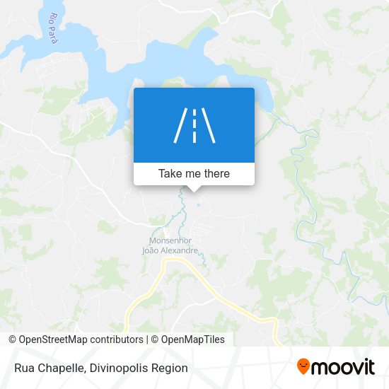 Rua Chapelle map