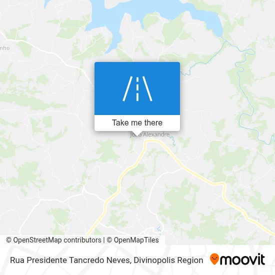 Rua Presidente Tancredo Neves map