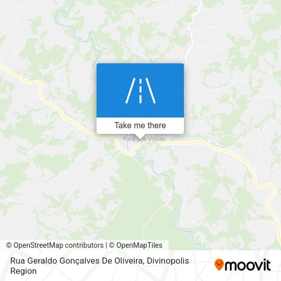 Rua Geraldo Gonçalves De Oliveira map