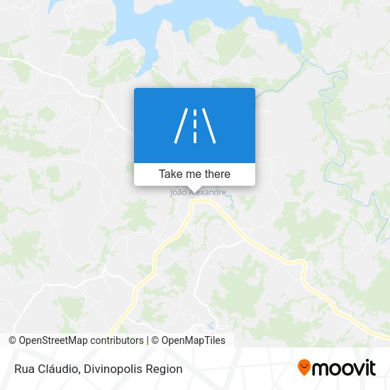 Rua Cláudio map