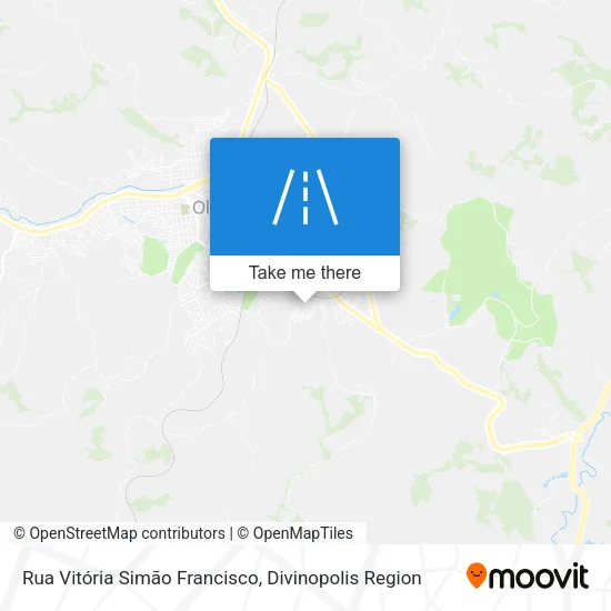 Rua Vitória Simão Francisco map